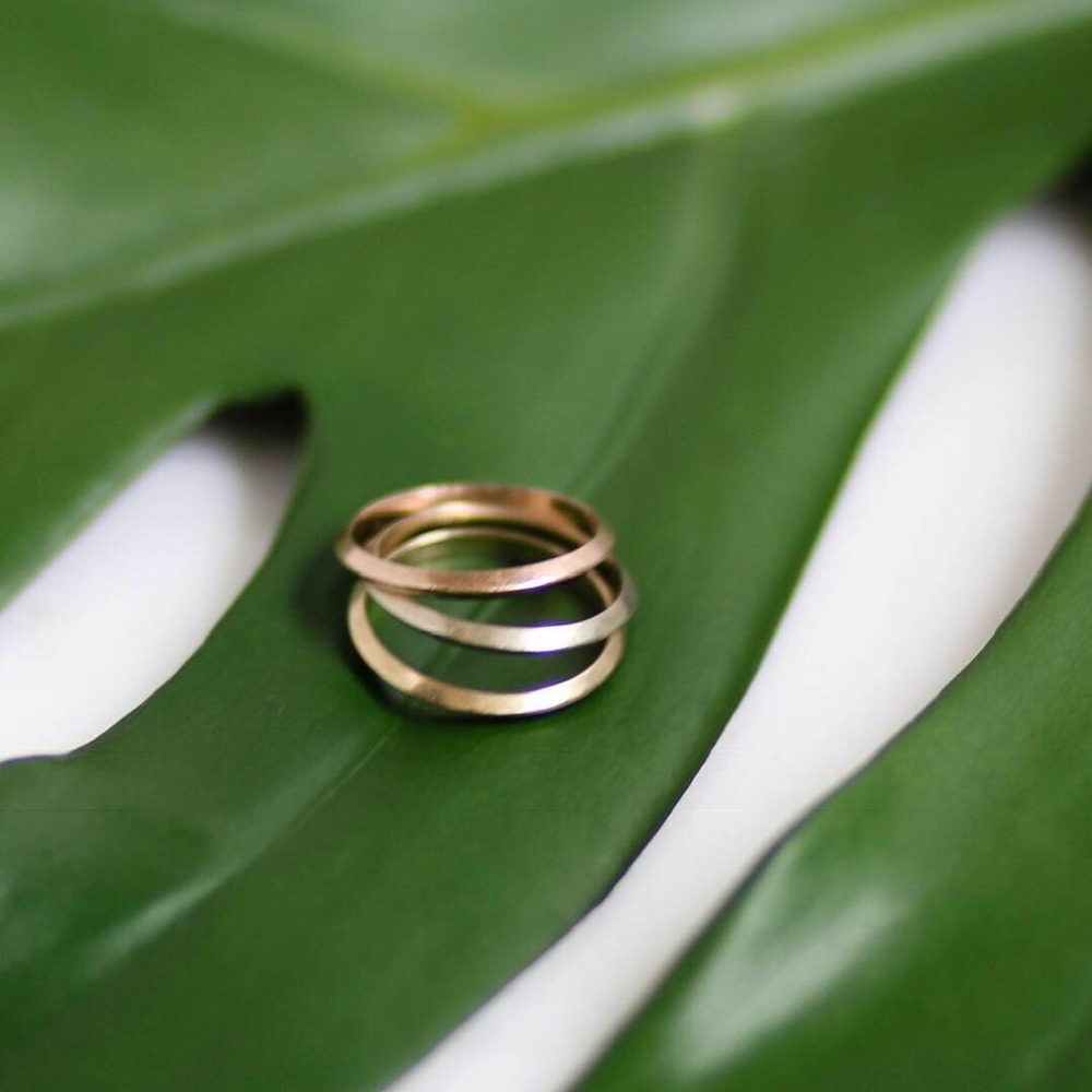 925 Solid Sterling Silver “Bel Air” Band